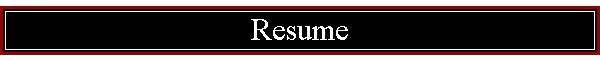 Resume